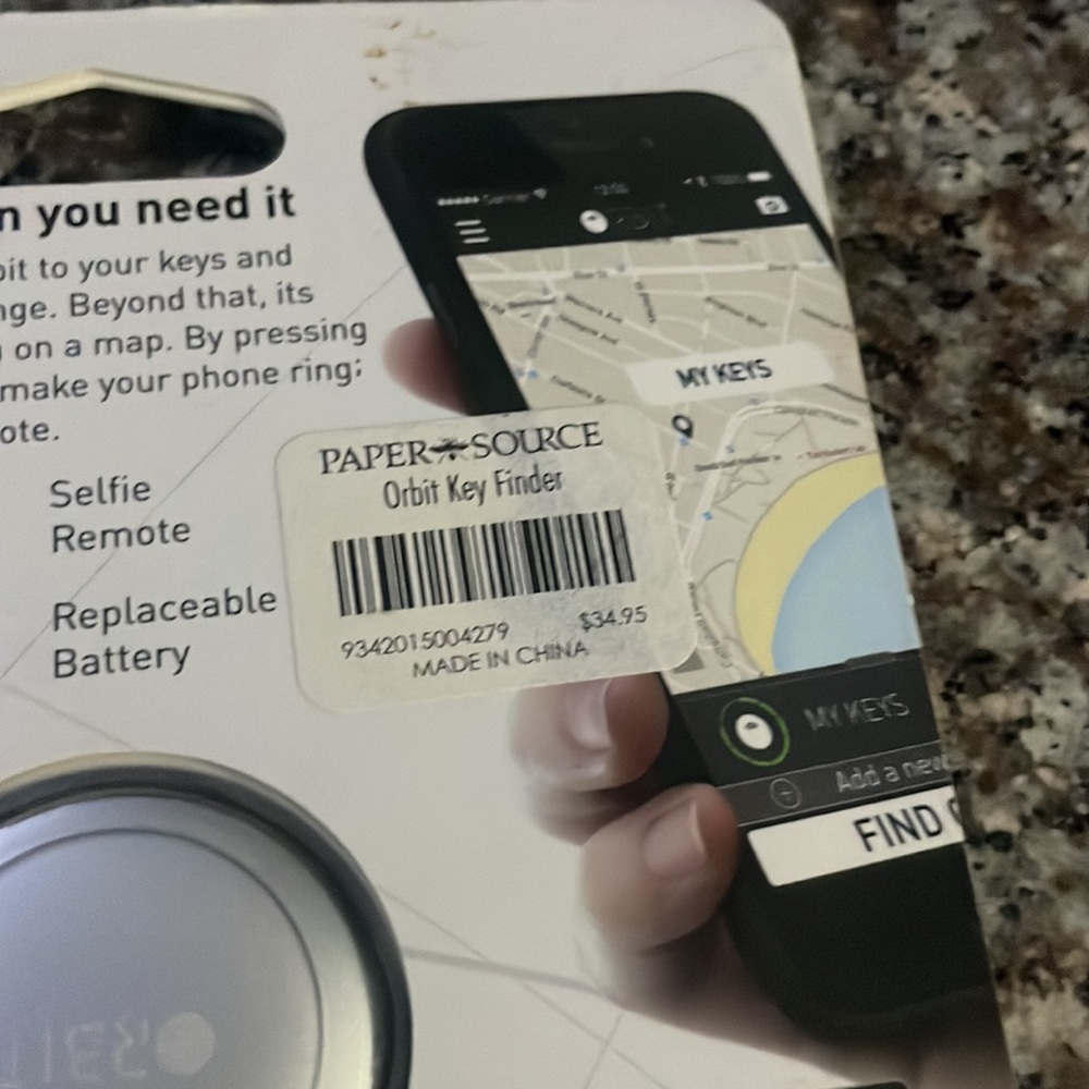 Orbit ORB427 Orbit Key Bluetooth Tracker (Silver) - Picture 5 of 5